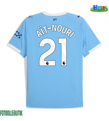 Manchester City Rayan Ait-Nouri #21 Hemmatröja 2025-26 Kortärmad